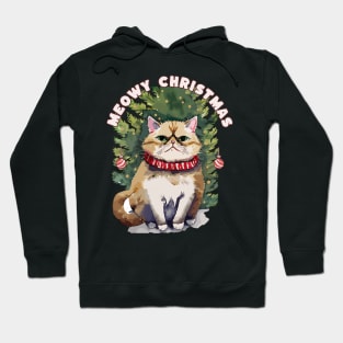 meowy christmas Hoodie